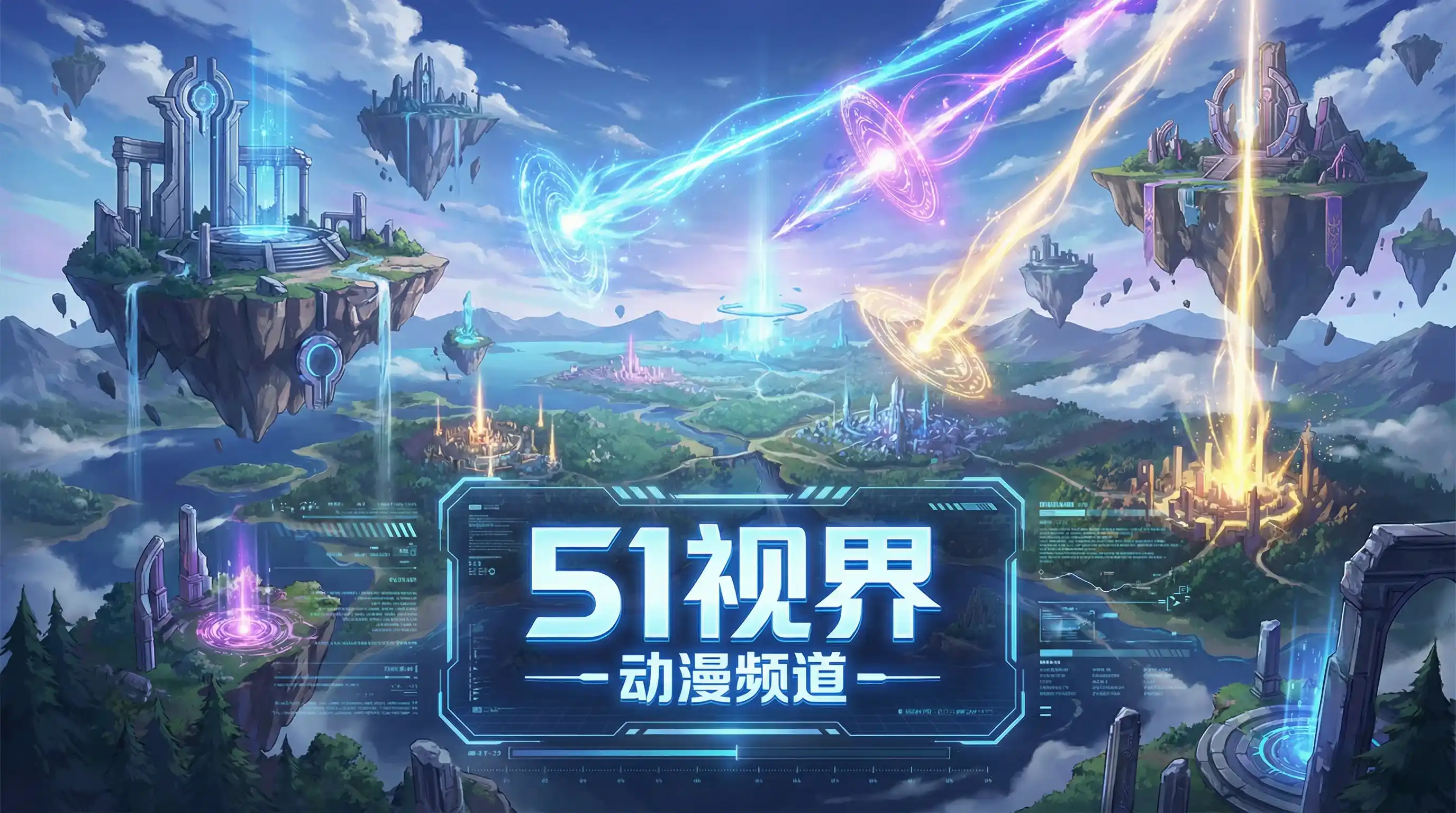 奇幻动漫世界浮空岛屿 - mm1313点不进去了 动漫资讯